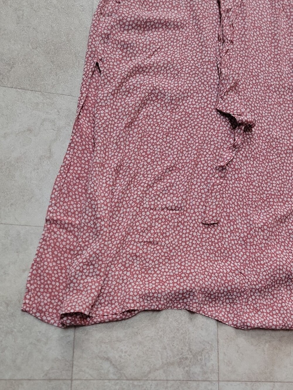 Billabong Lovely Ways  Dusty Pink & White  Dress - Picture 9 of 15